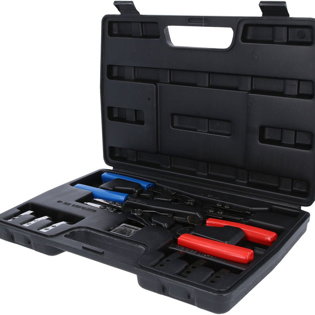 KS TOOLS Sicherungszangen-Satz mit Ratschenfunktion, 20-tlg ( 500.1350 ) - Toolbrothers