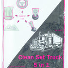 KS TOOLS Innenraum-Schoner Set 5 in 1, LKW, 100er-Pack ( 500.8115 ) - Toolbrothers