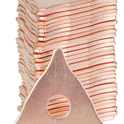 KS TOOLS Arandela plana de tres puntas, encobrada, paquete de 20 ( 500.8593 )