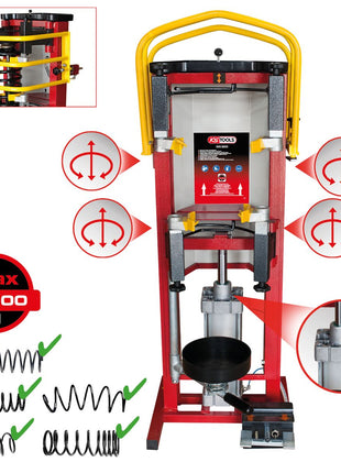 KS TOOLS Station fixe de compression de ressort d'amortisseur, max. 10 bar ( 500.8800 )