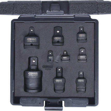KS TOOLS Kraft-Vergrößerungs- und Reduzieradapter-Satz, 9-tlg ( 515.0100 ) - Toolbrothers