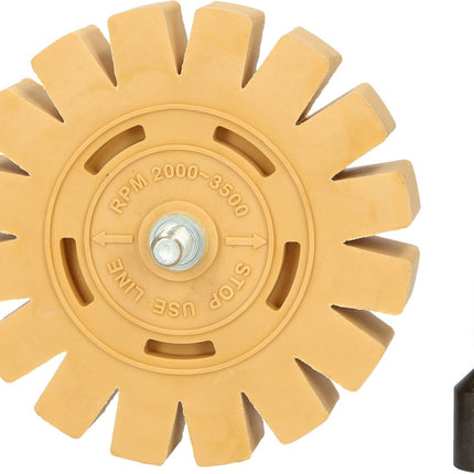 KS TOOLS Folienradierer mit Lamellen ( 515.1247 ) - Toolbrothers