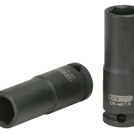 KS TOOLS 3/4" Sechskant-Kraft-Stecknuss, lang, 28mm ( 515.1428 ) - Toolbrothers