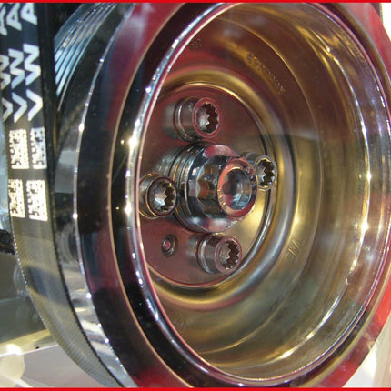 KS TOOLS Bussola poligonale 3/8' per avvitatori ad impulsi, corta, 6 mm ( 515.1563 )