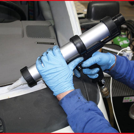 KS TOOLS Druckluft-Kartuschen-Pistole 600 ml  ( 515.1985 ) - Toolbrothers