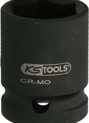 KS TOOLS Vaso de impacto hexagonal de 1,1/2", 60 mm, corto ( 515.2137 )