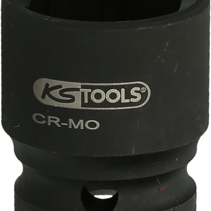 KS TOOLS Llave de vaso de impacto hexagonal de 2.1/2', 145 mm ( 515.2200 )