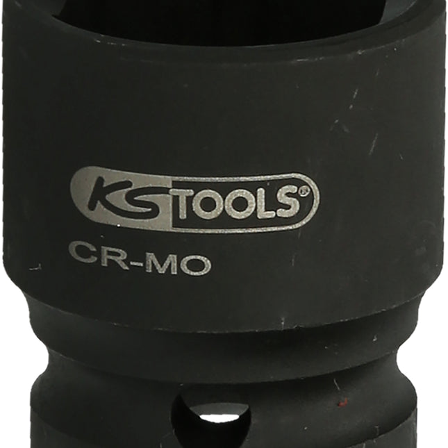 KS TOOLS Llave de vaso de impacto hexagonal de 2.1/2', 145 mm ( 515.2200 )