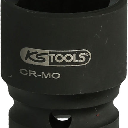 KS TOOLS 2.1/2" Sechskant-Kraft-Stecknuss, 155 mm ( 515.2202 ) - Toolbrothers