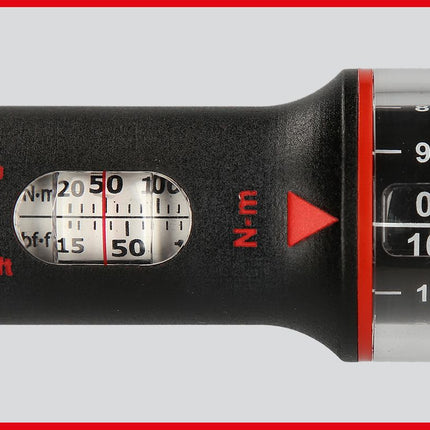 KS TOOLS 9x12 mm Llave dinamométrica ERGOTORQUE®precision con portaherramientas de inserción, 20-100Nm ( 516.1632 )