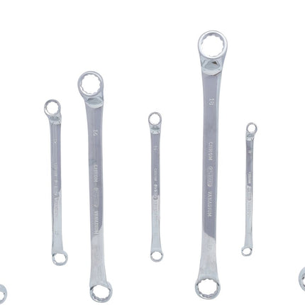 KS TOOLS CHROMEplus Doppel-Ringschlüssel-Satz, 7-tlg ( 518.0847 ) - Toolbrothers