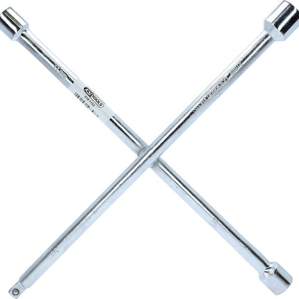 KS TOOLS Radkreuzschlüssel f.PKW,1/2"x17x19x21mm ( 518.1153 ) - Toolbrothers