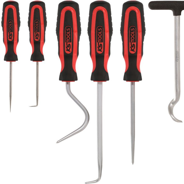 KS TOOLS Master Haken-Werkzeug-Satz, 9-tlg ( 550.1070 ) - Toolbrothers