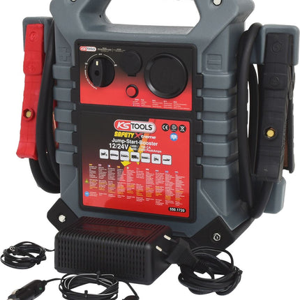 KS TOOLS 12 V + 24 V Batterie-Booster, mobiles Starthilfegerät 1400 A ( 550.1720 ) - Toolbrothers