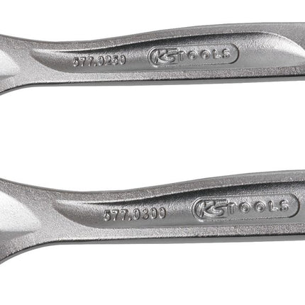 KS TOOLS Rollgabelschlüssel-Satz, verstellbar, 2-tlg ( 577.0299 ) - Toolbrothers