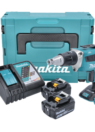 Makita DFS 452 RMJ Akku Schnellbauschrauber 18 V Brushless + 2x Akku 4,0 Ah + Ladegerät + Makpac - Toolbrothers