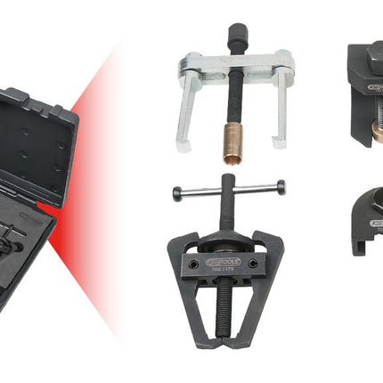 KS TOOLS Serie di estrattori bracci tergicristallo,6 pz ( 700.1155 )