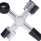 KS TOOLS Batteriepol- und Klemmen-Reinigungsfräser-Kreuz ( 700.1195 ) - Toolbrothers