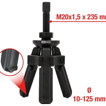 KS TOOLS Lagerring-Abzieher 3-armig mit Spannkonus ( 700.1270 ) - Toolbrothers