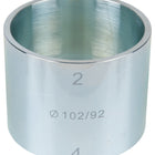 KS TOOLS Manguitos de presión L.92 x A.102mm ( 700.1800-22 )