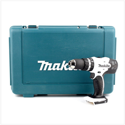Makita DHP 453 ZKW Akku Schlagbohrschrauber weiß 18 V 42Nm + Koffer - ohne Akku, ohne Ladegerät - Toolbrothers