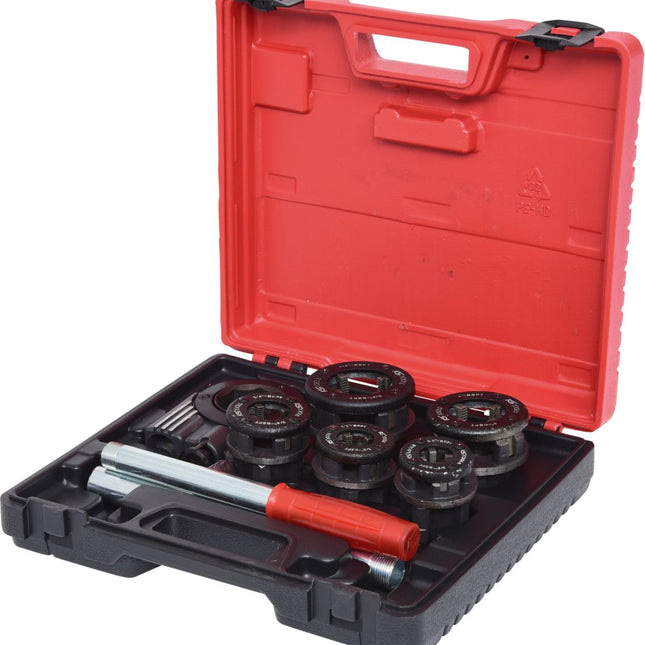 KS TOOLS Gewinde-Schneidkluppen-Satz 3/8"-1.1/4", 8-tlg ( 903.3300 ) - Toolbrothers