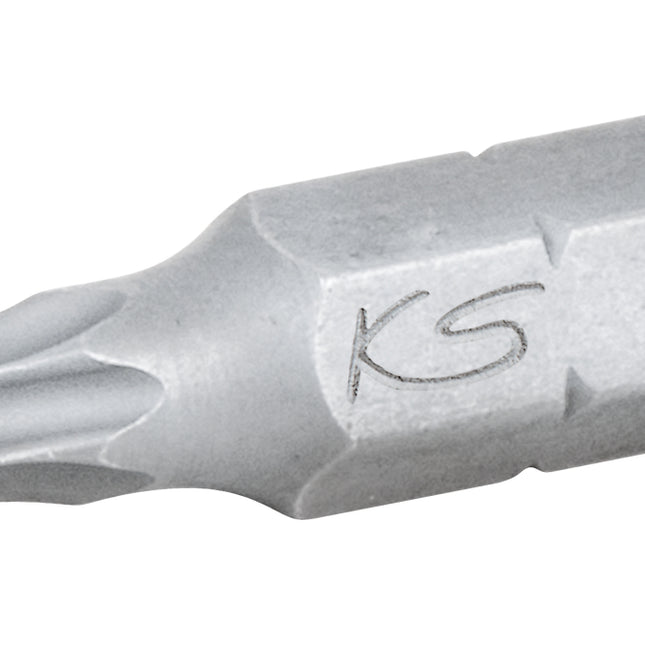 KS TOOLS 1/4' Punta para tornillos Torx con cabeza de bola, 25mm, T20, paquete de 5 ( 911.3394 )