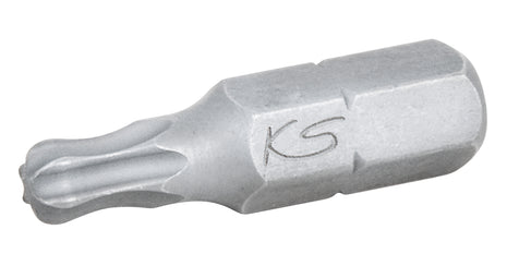 KS TOOLS 1/4' Embout de vissage Torx avec tête arrondie, 25mm, T20, pack de 5 ( 911.3394 )