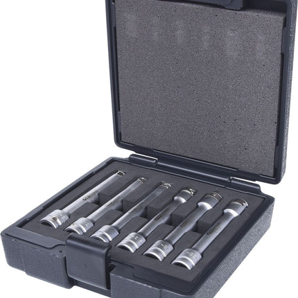 KS TOOLS 1/2" Torx-E-Stecknuss-Satz, 6-tlg, E10-E20 ( 911.4450 ) - Toolbrothers