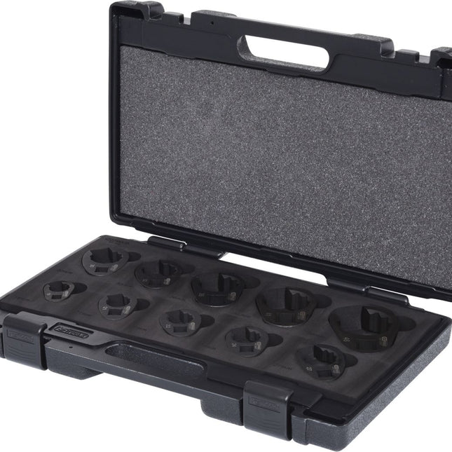 KS TOOLS Juego llaves abiertas para conductos, medidas 19 - 46mm, 10 pzs ( 913.1300 )