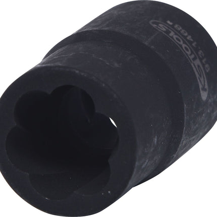 KS TOOLS 1/2" Spiral-Profil-Kraft-Stecknuss, 13mm ( 913.1468 ) - Toolbrothers