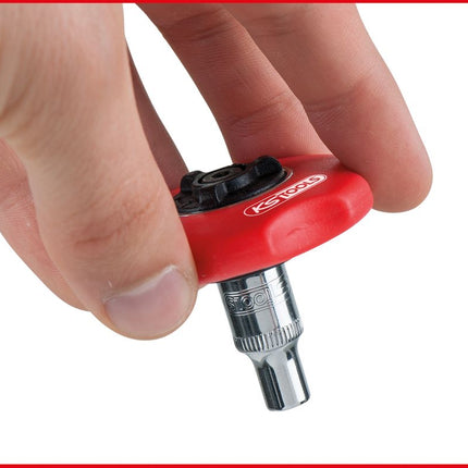 KS TOOLS 1/2" Mini-Hand-Umschaltknarre, 72 Zahn ( 914.1210 ) - Toolbrothers