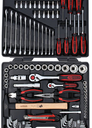 KS TOOLS Juego de herramientas universales 1/4"+1/2", 97 piezas ( 917.0797 )