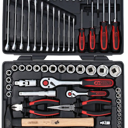 KS TOOLS 1/4'+1/2' Juego de herramientas universales 97 pzs ( 917.0797 )