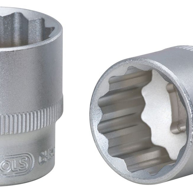 KS TOOLS 3/8" 12-kant-Stecknuss, 1" ( 917.4817 ) - Toolbrothers