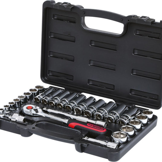 KS TOOLS 3/8' Juego de llaves de vaso CHROMEplus 27 pzs ( 918.0627 )