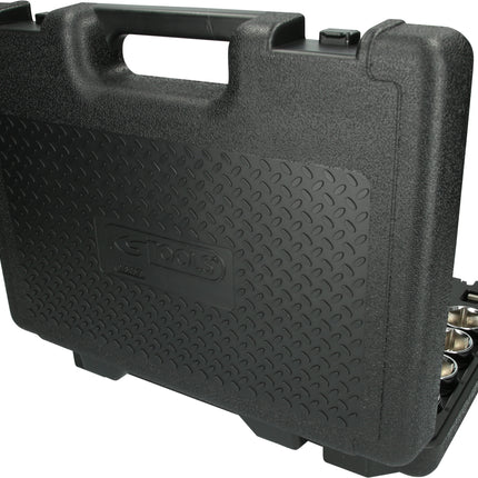 KS TOOLS 1/4'+3/8'+1/2' Juego de llaves de vaso CHROMEplus, 78 pzs ( 918.0678 )