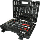 KS TOOLS 1/4'+3/8'+1/2' Juego de llaves de vaso CHROMEplus, 78 pzs ( 918.0678 )