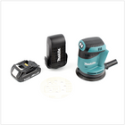 Makita DBO 180 Y1 18 V Akku Exzenterschleifer + 1x Akku 1,5 Ah - ohne Ladegerät - Toolbrothers