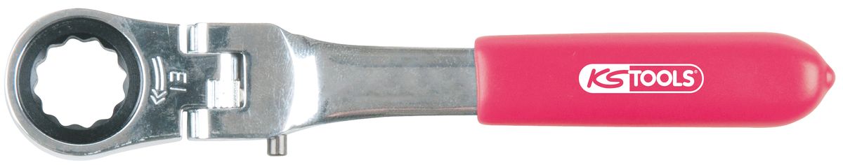 KS TOOLS Gelenk-Umsteckratsche, 13,0 mm ( 918.3507 ) - Toolbrothers