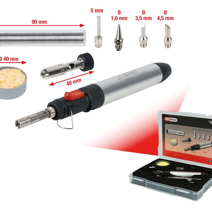 KS TOOLS Mikro-Löt-Satz, 8-tlg ( 960.1265 ) - Toolbrothers