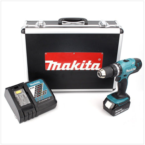 Makita DHP 453 Akku Schlagbohrschrauber 18 V 42Nm im Alu Koffer + 1x 3 Ah Akku + Ladegerät - Toolbrothers