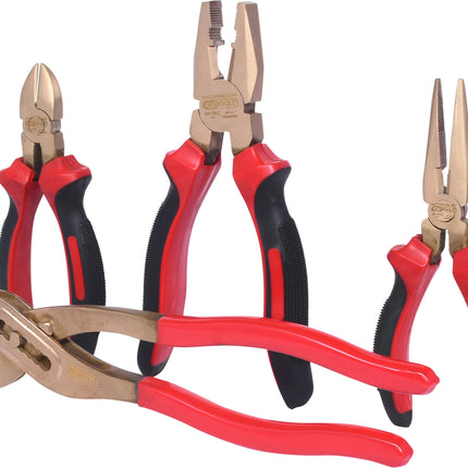 KS TOOLS Juego de alicates BERYLLIUMplus 4 pzs  ( 962.0650 )