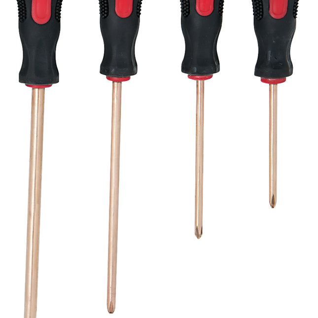 KS TOOLS Juego de destornilladores BERYLLIUMplus 4 pzs  ( 962.0808 )