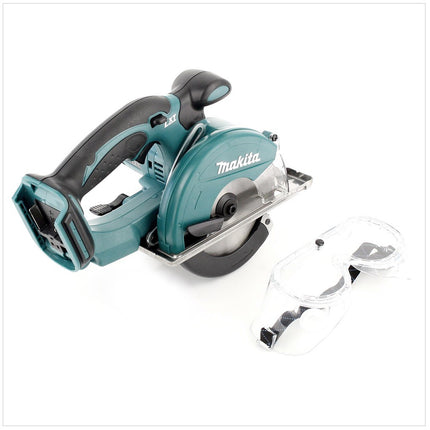 Makita DCS 550 Y1J 18 V 136 mm Li-ion Akku Metall Handkreissäge im Makpac mit BL1815N Akku und Sägeblatt - Toolbrothers
