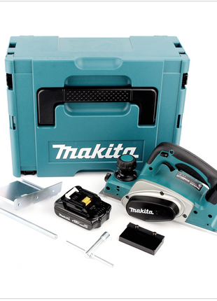 Makita DKP 180 Y1J 18 V Akku Hobel im MAKPAC inkl. 1 x BL 1815 N Akku - Toolbrothers