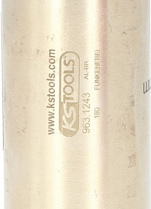 KS TOOLS BRONZEplus Stecknuss 1/2" 24mm 6-kant lang ( 963.1243 ) - Toolbrothers