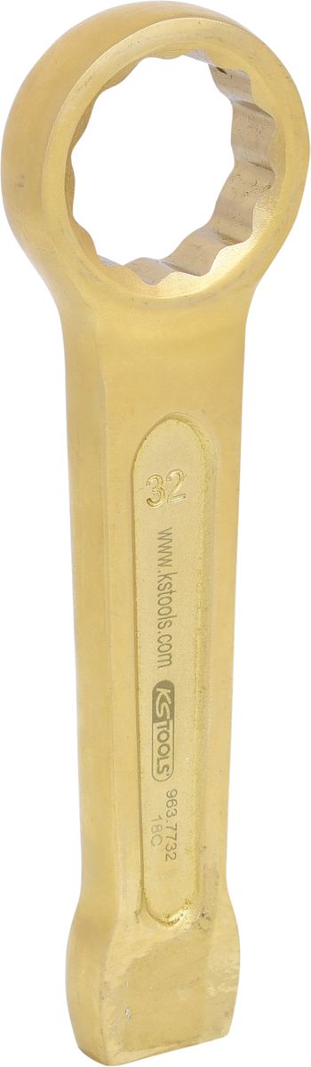 KS TOOLS BRONZEplus Schlag-Ringschlüssel 32 mm  ( 963.7732 ) - Toolbrothers