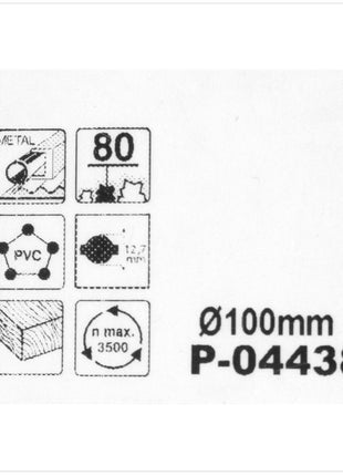 Makita P-04438 Schleif Nylon Bürste K80 100 mm - kompatibel mit Makita 9741 - Toolbrothers