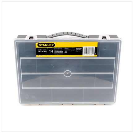 Stanley 14 Compartment Organizer 34 cm Werkzeugbox 1-92-761 - Toolbrothers